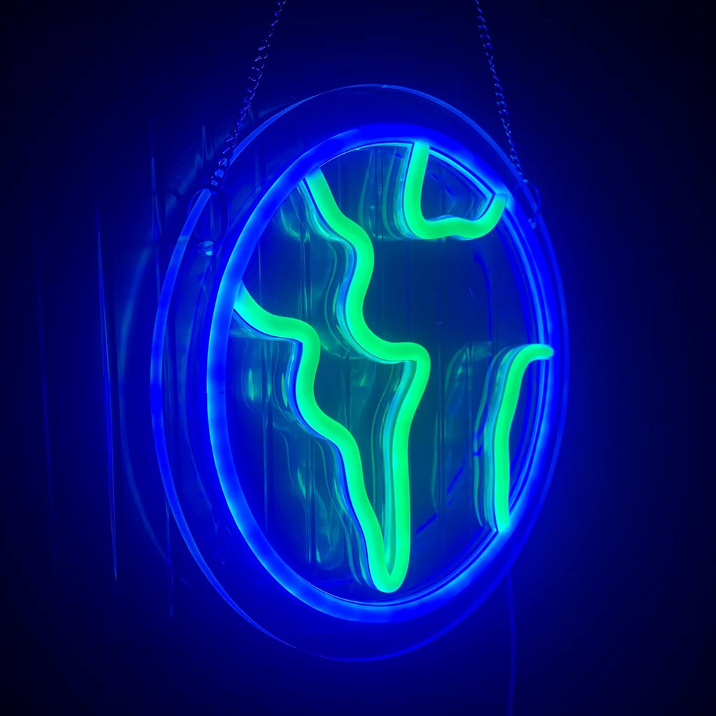 Neon Lights LED Lightning Bolt with USB O49197