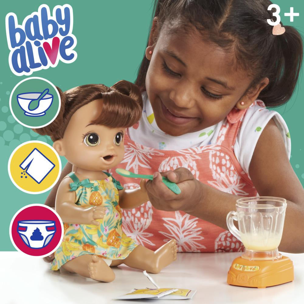 Brown Hair Green Eyes 10-Inch Doll R5991
