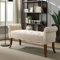 Brown Rolled Arm Bench F971229