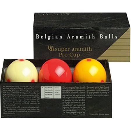 61.5 mm Carom Billiard Balls, Complete 3 Ball Set B79163