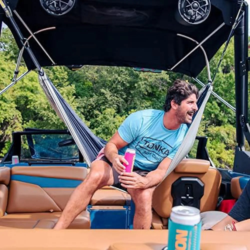 Lazy Grey Boat Hammock B74041