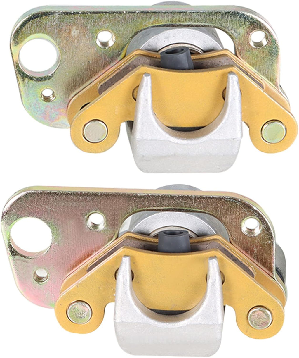 Front Rear Brake Calipers w/Pads for Polaris Scrambler 400 500 2x4 4x4 1998-2004 Pack of 2 A187