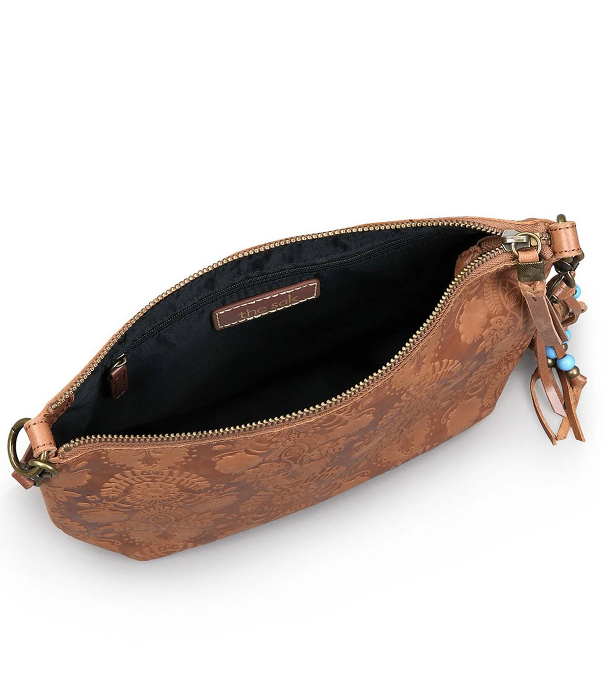 Coral Leather 3 in 1 Crossbody U7549