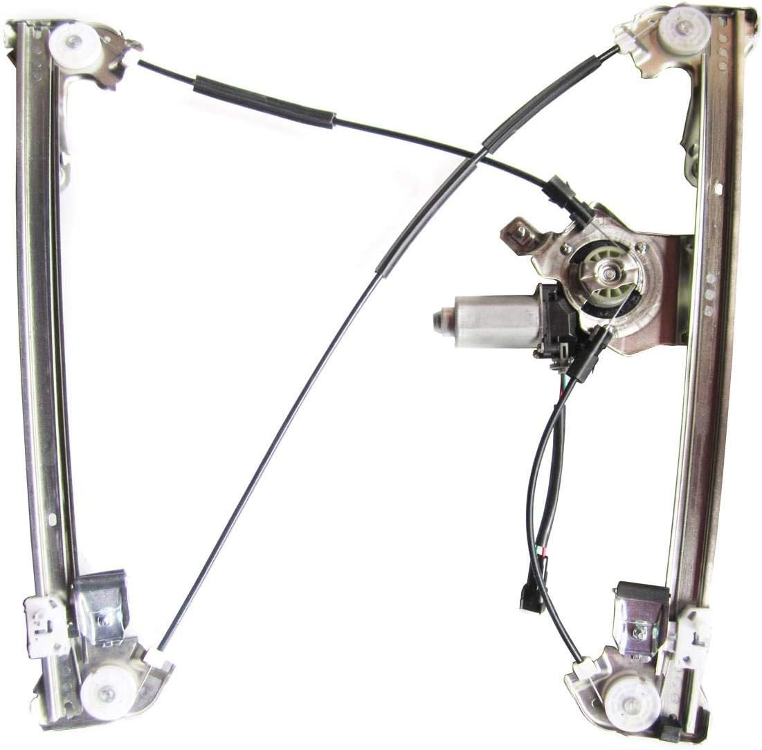 Front Right Passenger Side Power Window Regulator with Motor Pack of 2 B416