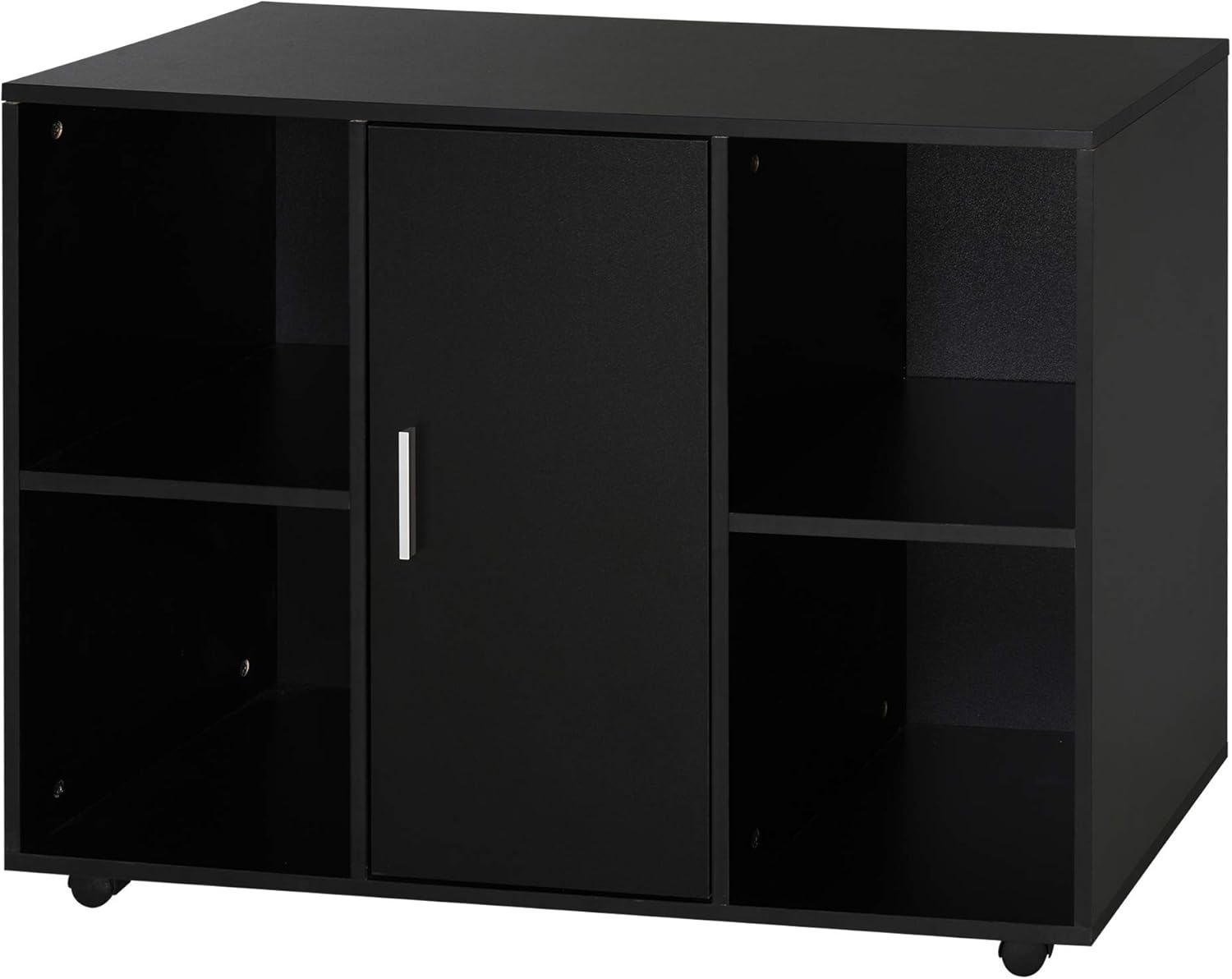 Brown Multipurpose Filing Cabinet Printer Stand, Pack of 2 F996839