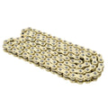 520 X 96 Gold Plated X-Ring Motorbike Chain with Master Link B141