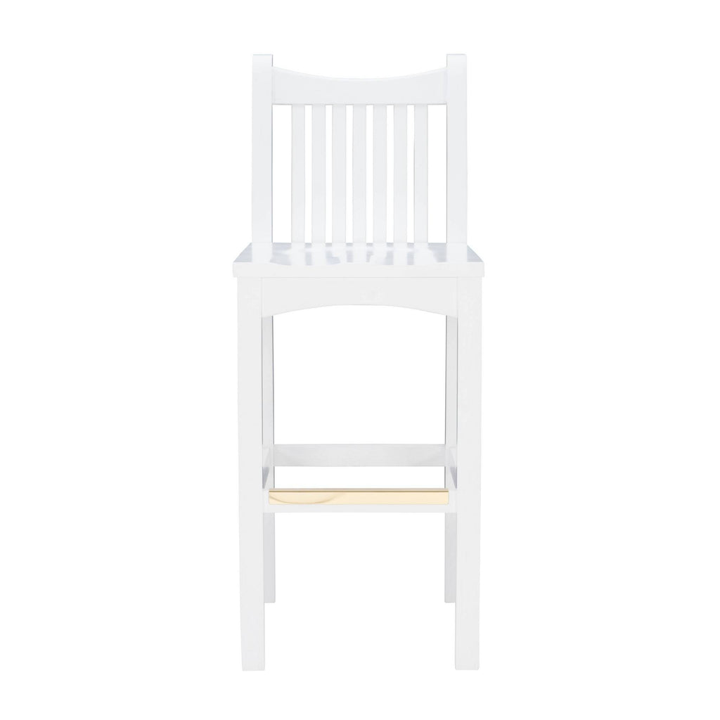 White Leola Barstools Set of 2 Q74098