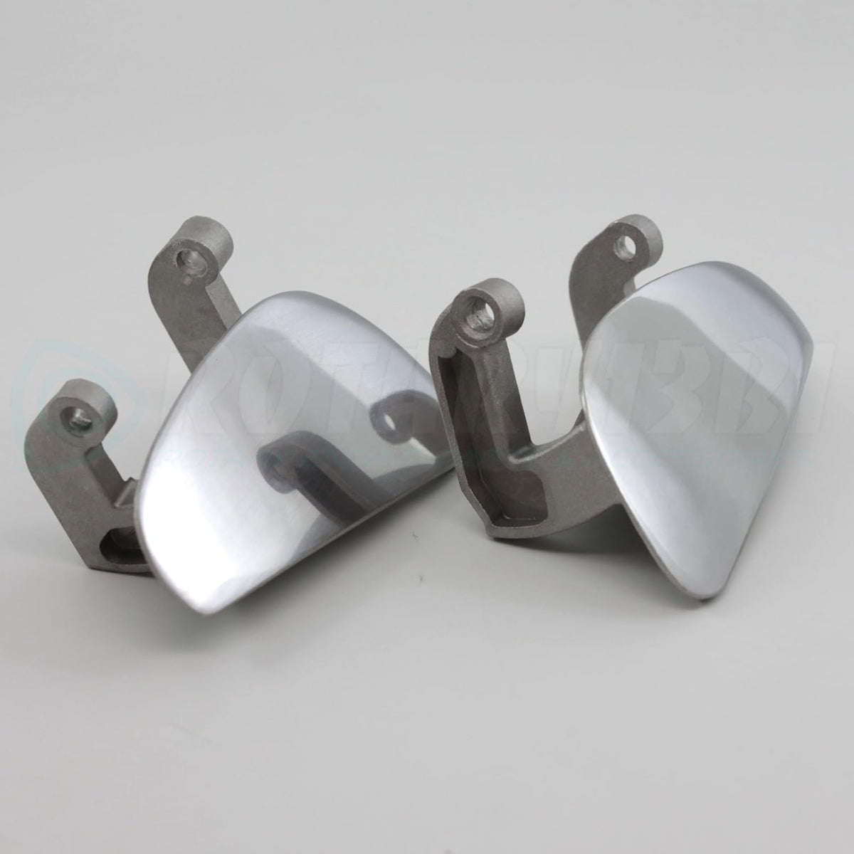 Polished Aluminum Door Handles S558308