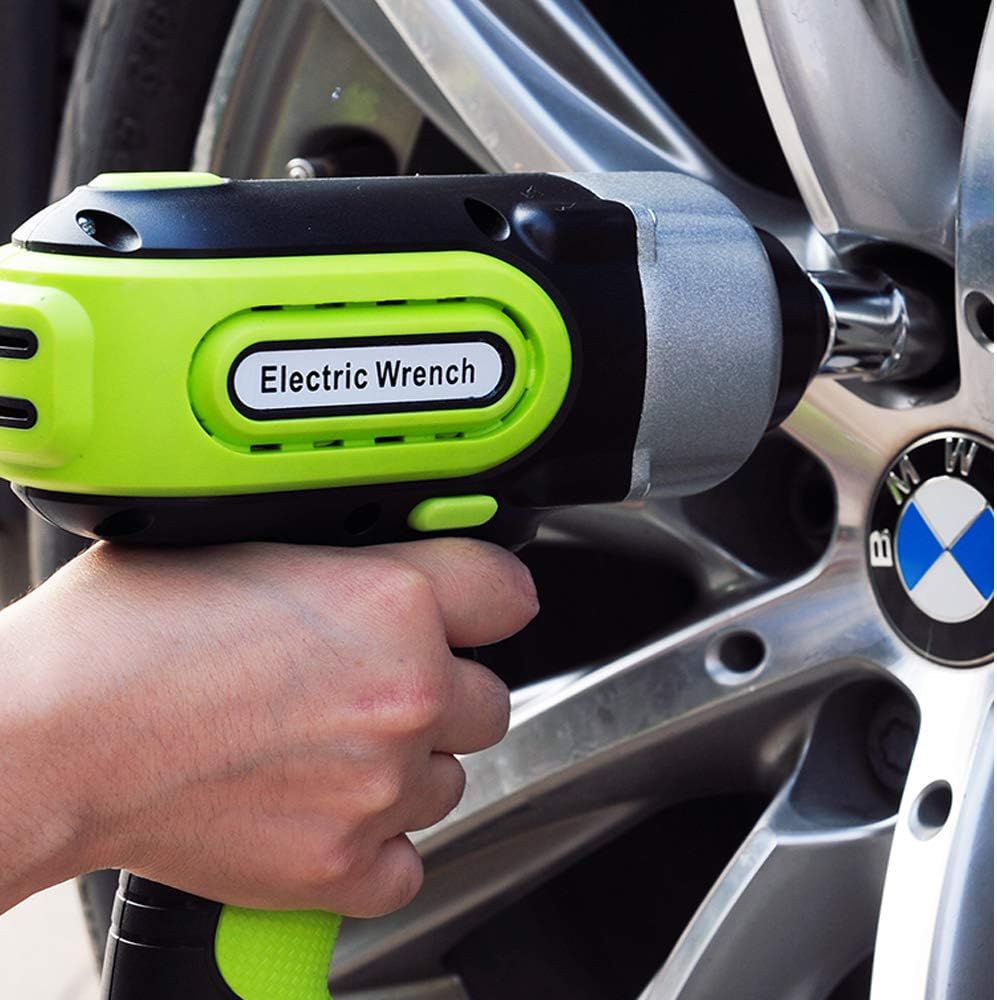 Electric Car Jack Kit with Tire Repair Kit Hydraulic Car Jack Portable Car Tool Box J475