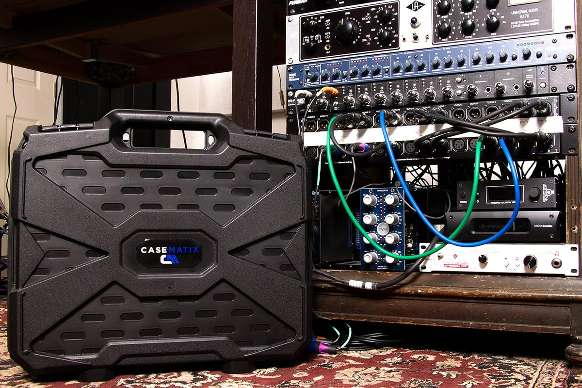 DJ Mixer Travel Case with Customizable Foam Interior X402826
