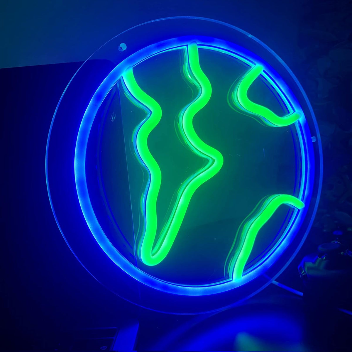 Neon Lights LED Lightning Bolt with USB O49197