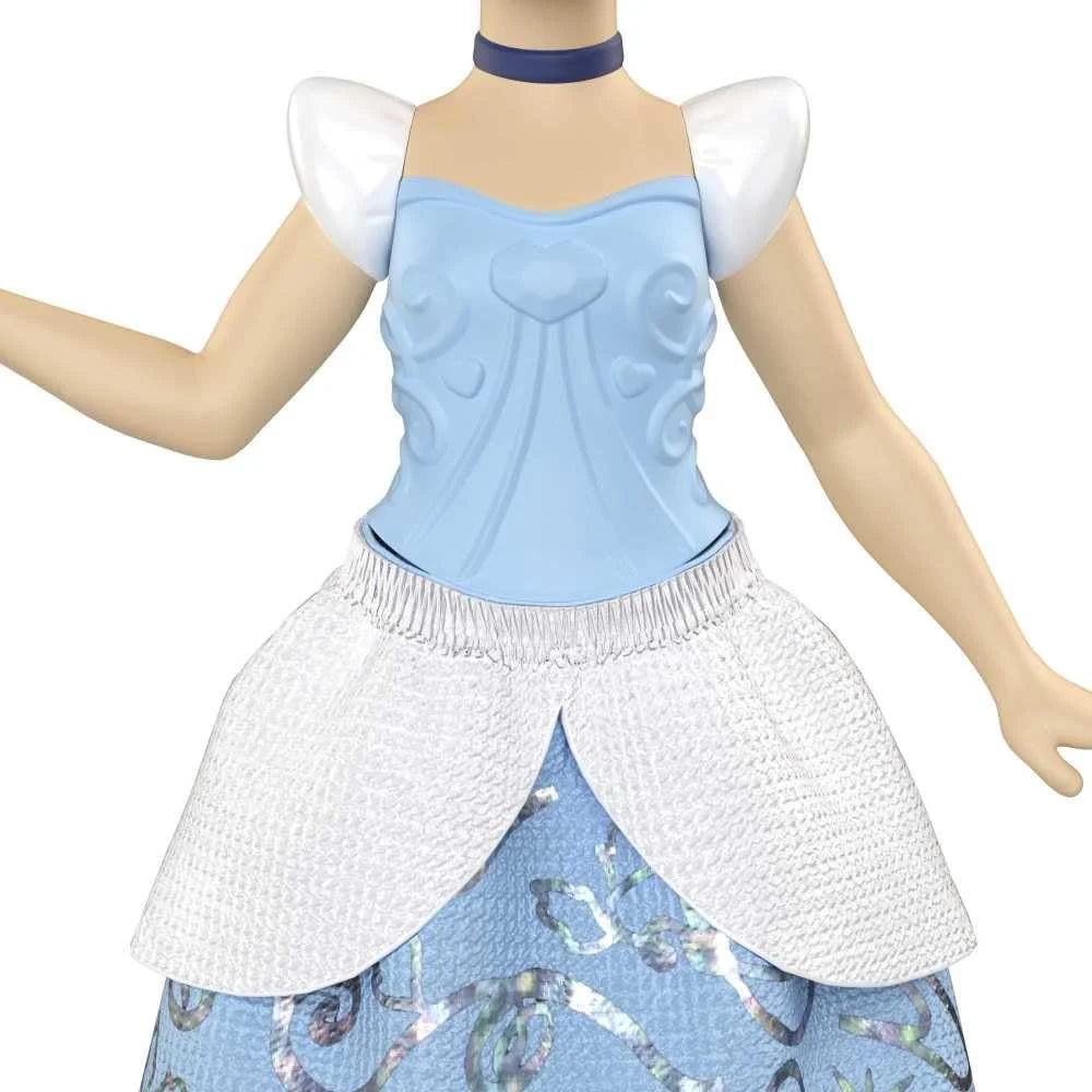 2 Disney Princess 3.5-inch Small Dolls - Cinderella & Mulan F94523