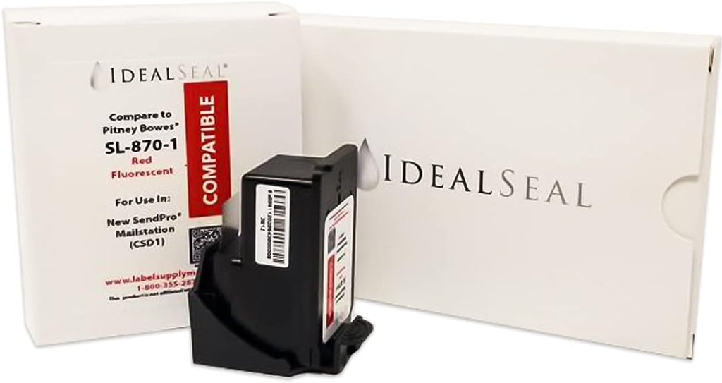Red Ink Cartridge for Mailstation, Pack of 2 I5472