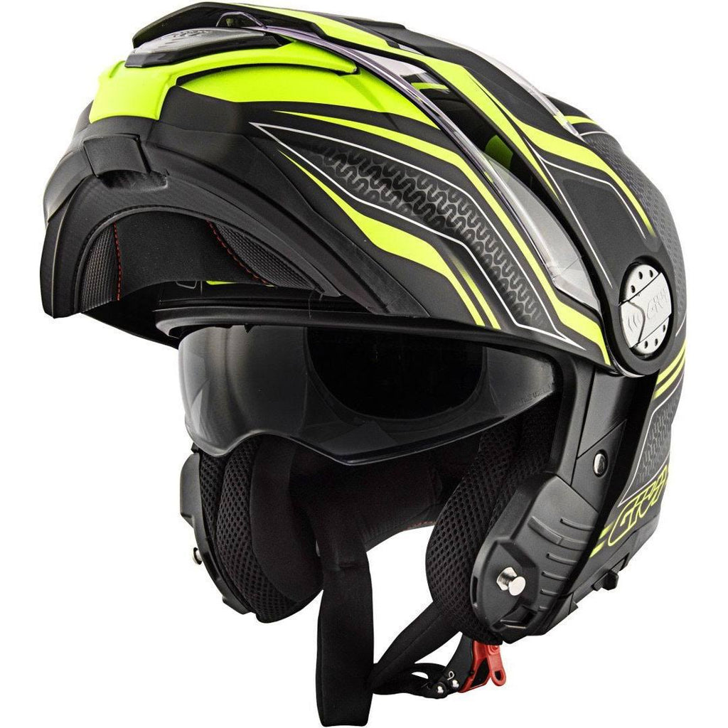 Helmet X.33 Matt Black / Yellow Size XXL H7360