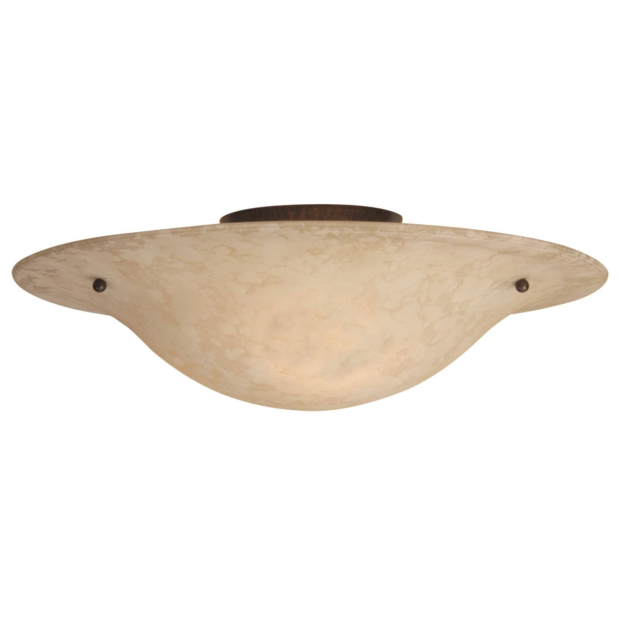 Aged Bronze Flush Mount Ceiling Light L162824