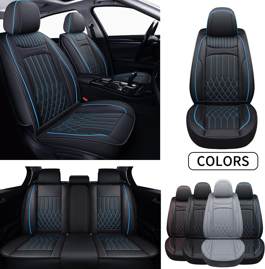 Black Universal Front Car Seat Covers O8220