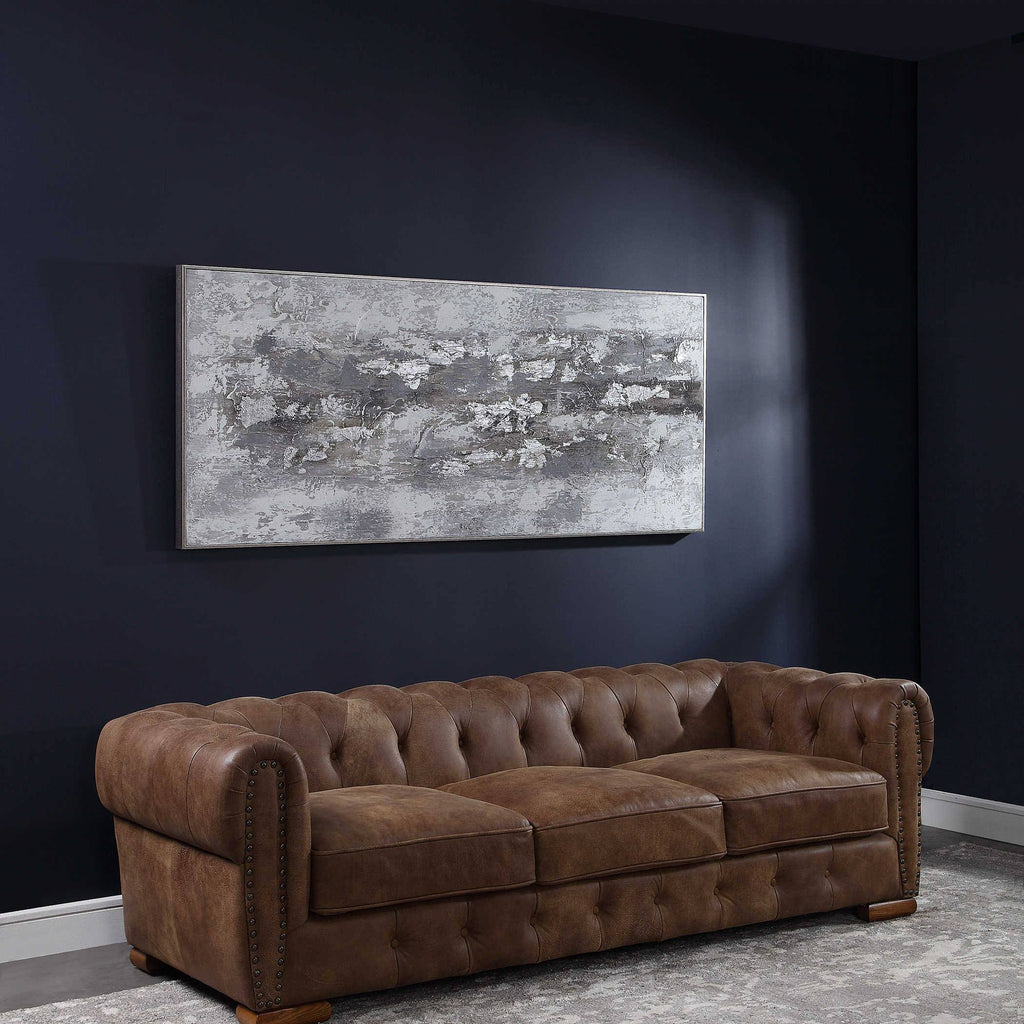 Weathered Stone Hand Painted Canvas O26320