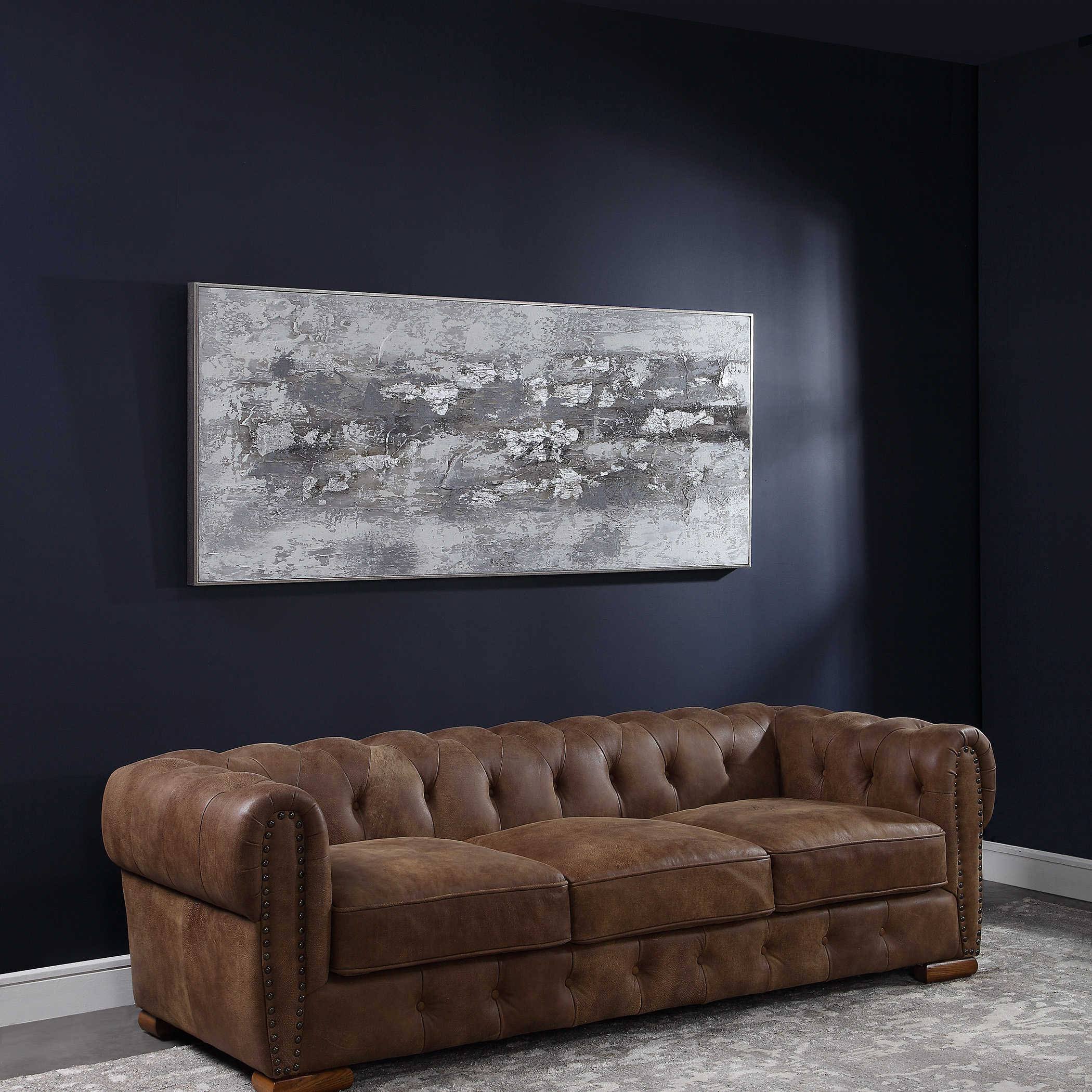 Weathered Stone Hand Painted Canvas O26320