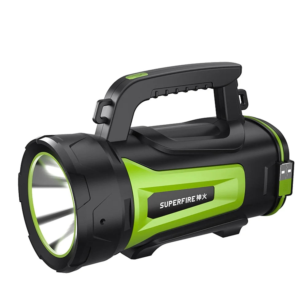 USB Rechargeable Waterproof LED Flashlight Lantern H864941