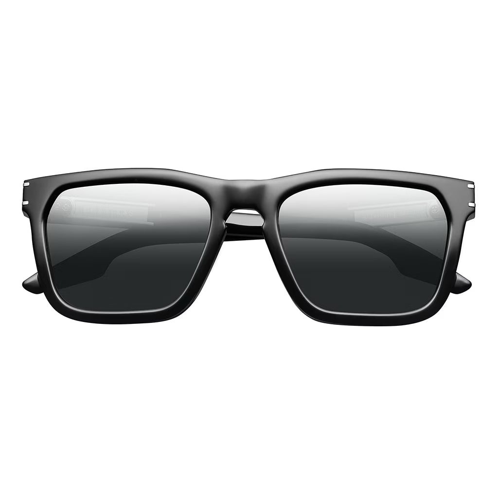 Polished Black/Brushed Silver Grey AR Lens Men's Sunglasses L74105