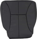 Synthetic Leather Seat Cover Replacement for Dodge Ram 1500 2500 3500 Laramie SLT Driver Bottom Agate Dark Gray W497
