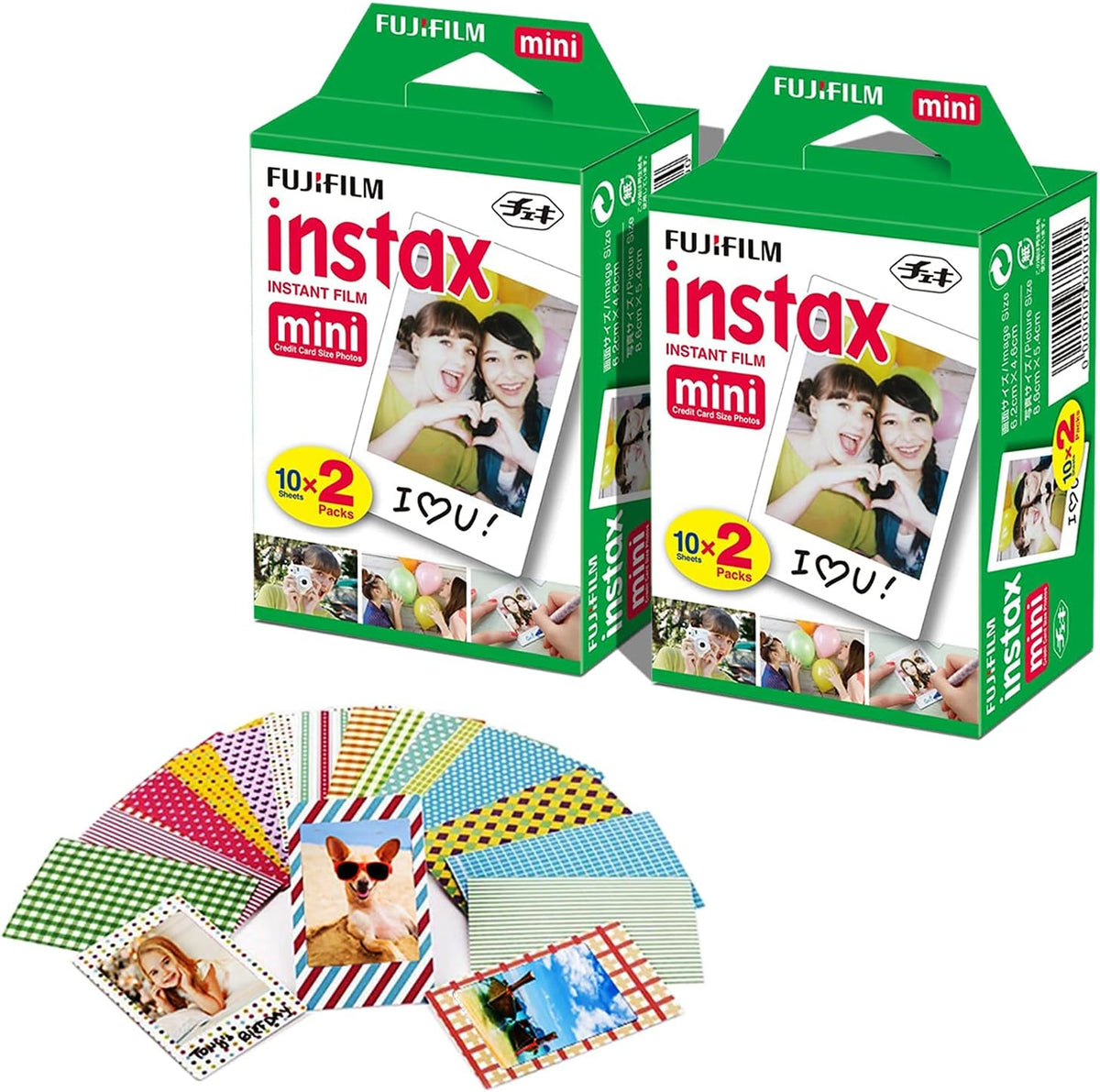 40 Photo Sheets Instax Mini Instant Film A17678