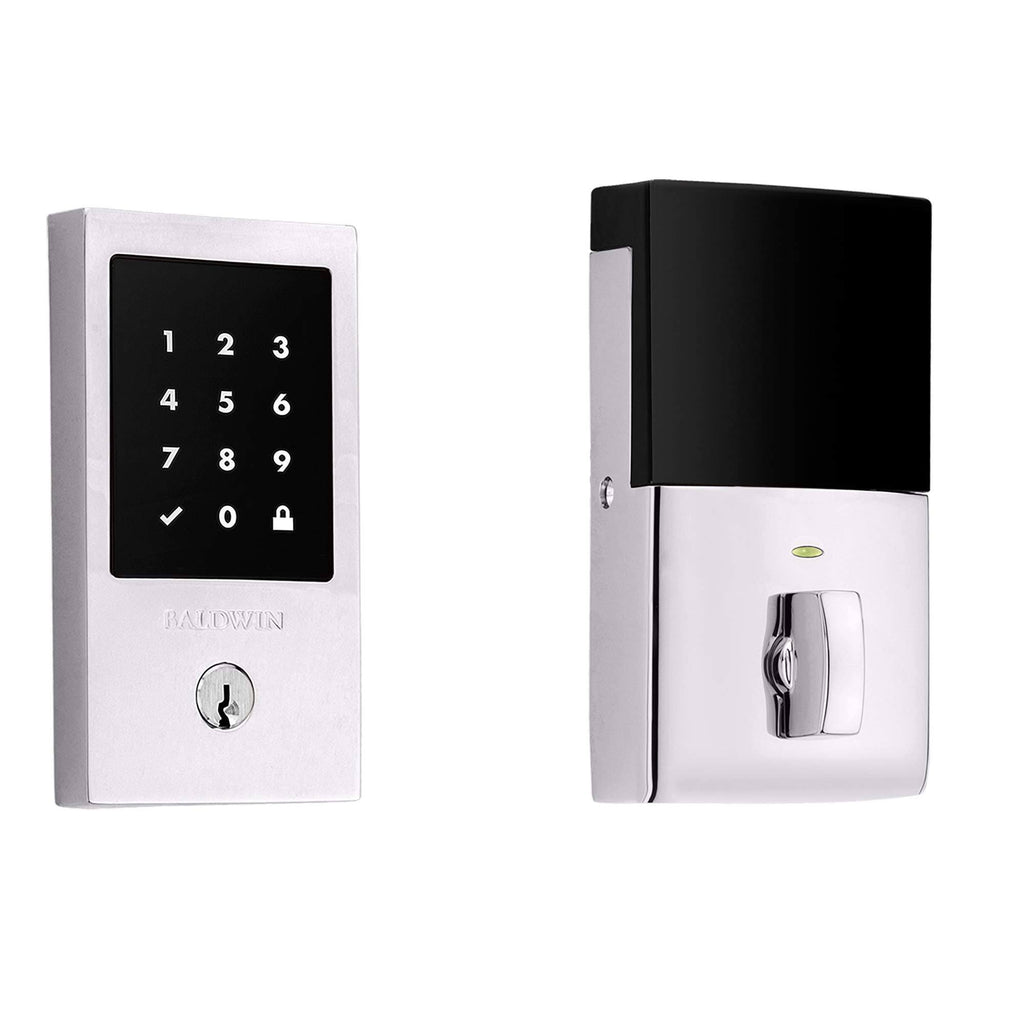 Polished Chrome Touchscreen Electronic Deadbolt G5604