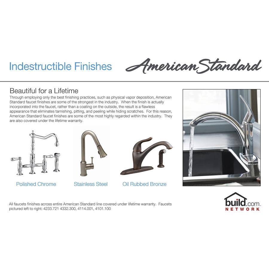 Polished Chrome Single Handle Kitchen Faucet Y764
