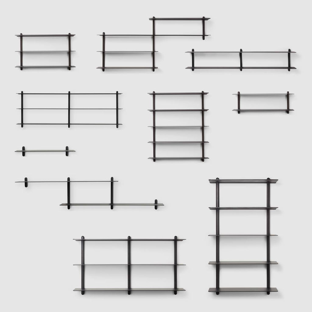 Black Wall Shelf N754
