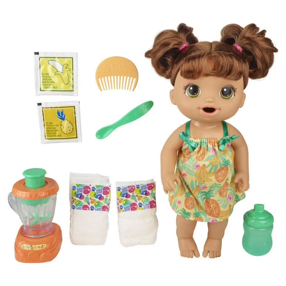 Brown Hair Green Eyes 10-Inch Doll R5991