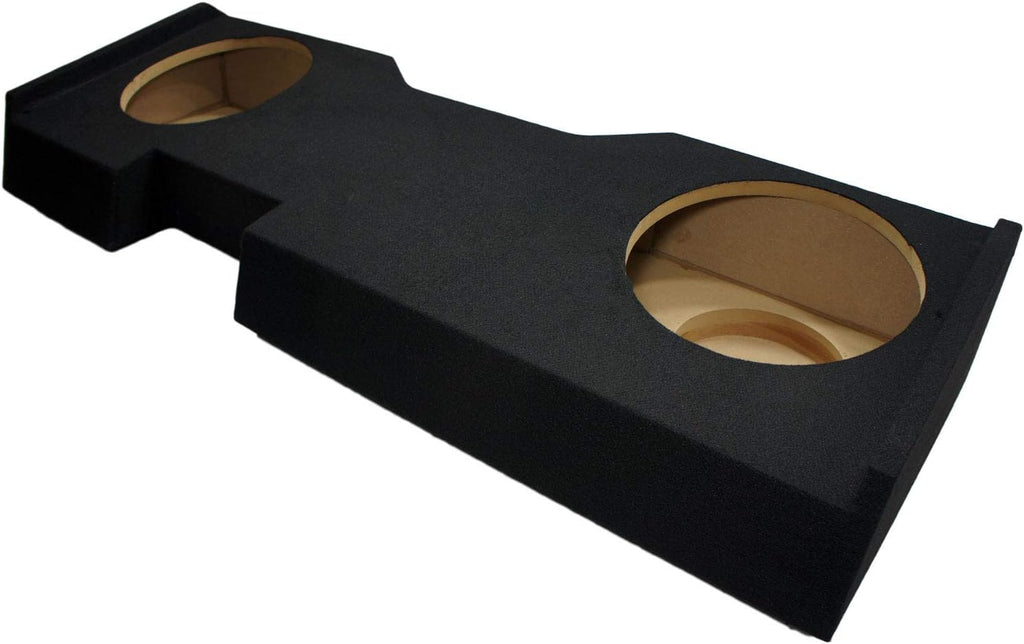 Dual 12" Sub Box Subwoofer Enclosure for Chevy Silverado Crew Cab Truck S2296