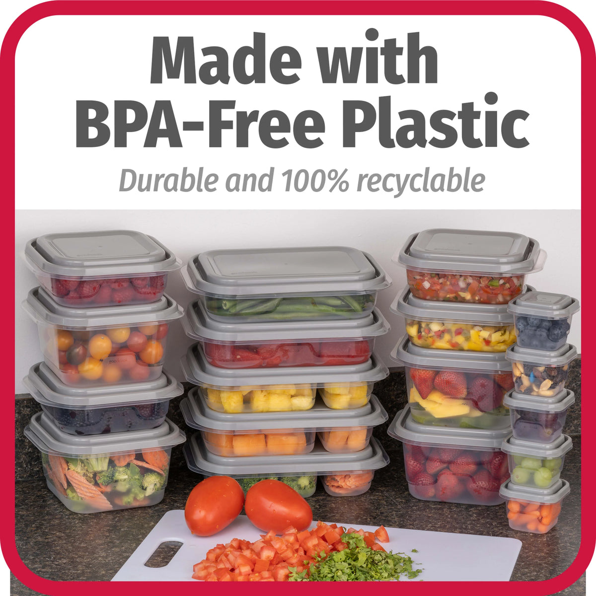 34-Piece Food Storage Container Set V1468