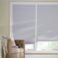Shadow White Cordless Blackout Cellular Shade 69 in. W x 72 in. L D4578