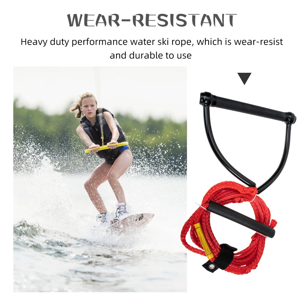 Rope Water Ski Kneeboard Strap Wakeboard Tow Equipment C986406