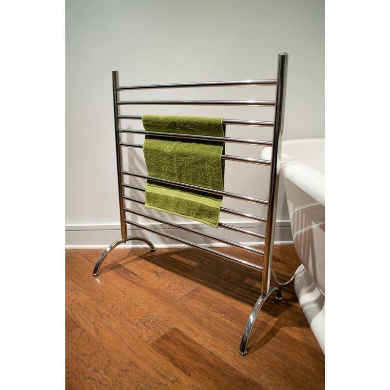 Polished Freestanding Towel Warmer I9349