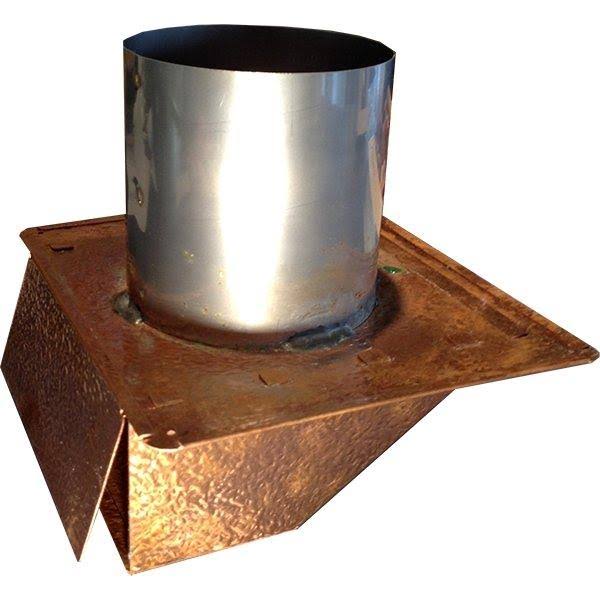 6 inch Under Eave Dryer Vent with Flapper J277