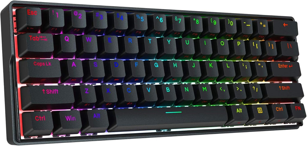 60% Hot Swappable Mechanical Keyboard with RGB Backlit PBT Keycaps L79175