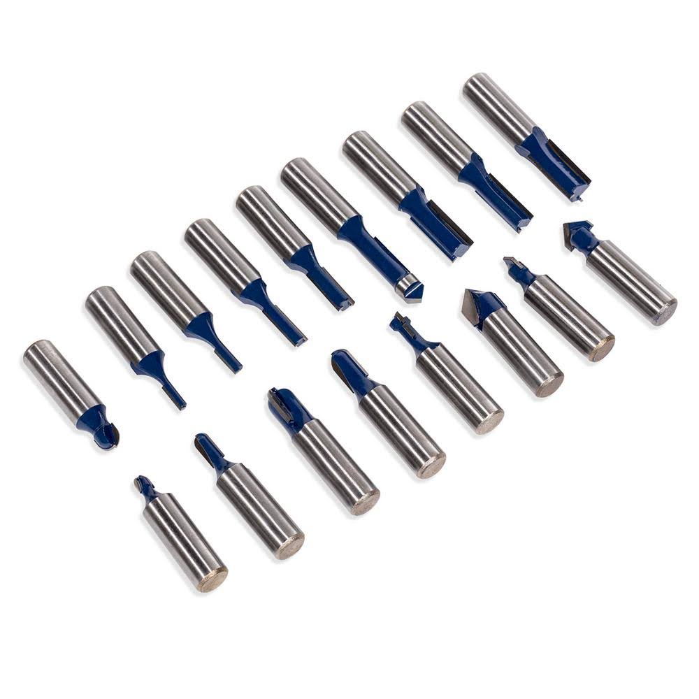 80-Piece Tungsten Carbide Router Bit Set C998951