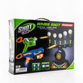 Glow in The Dark Floating Ball Target Practice Toys for Kids Boys with 10 Soft Foam Balls 3 Darts X4376