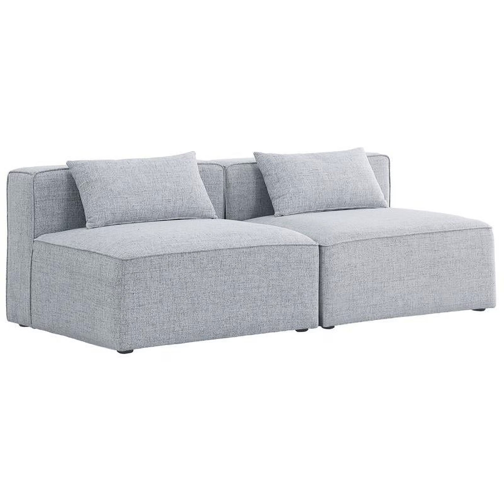 Grey Linen Modular Sofa P9279