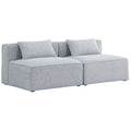 Grey Linen Modular Sofa P9279