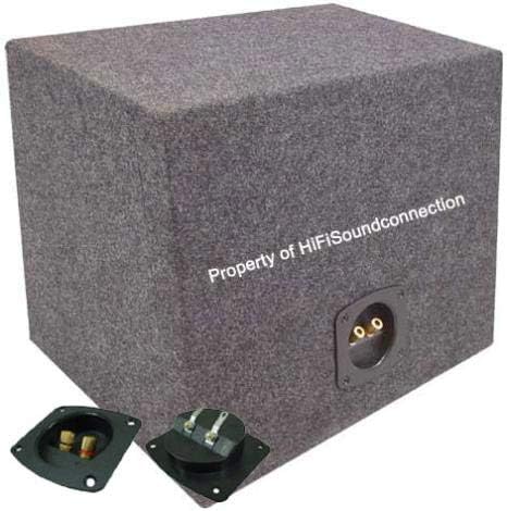 Single 15" Sealed Subwoofer Enclosure 5/8" MDF Wood M169421