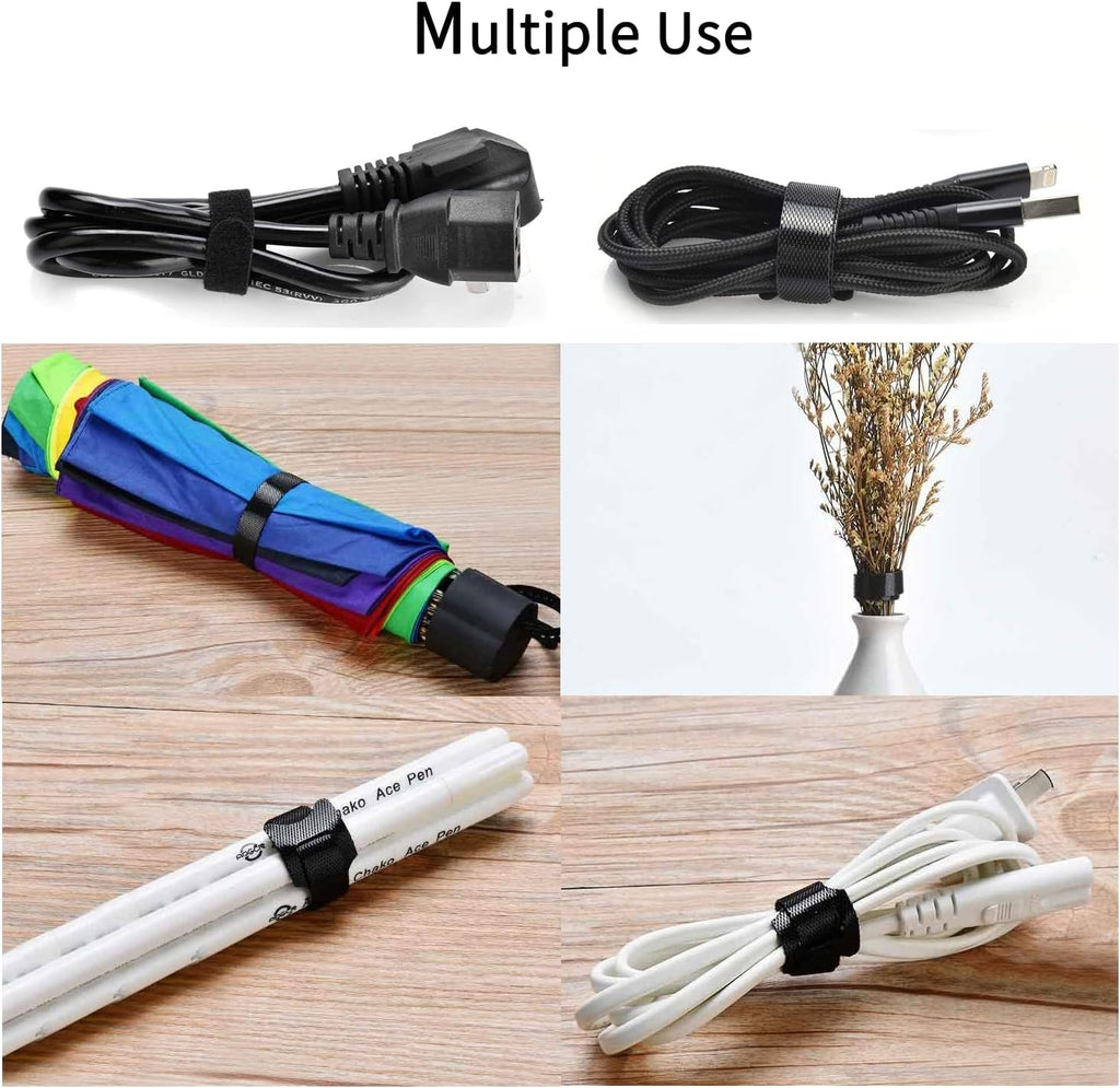 Cord Management Kit 76pcs Cable Ties and Holders K64851