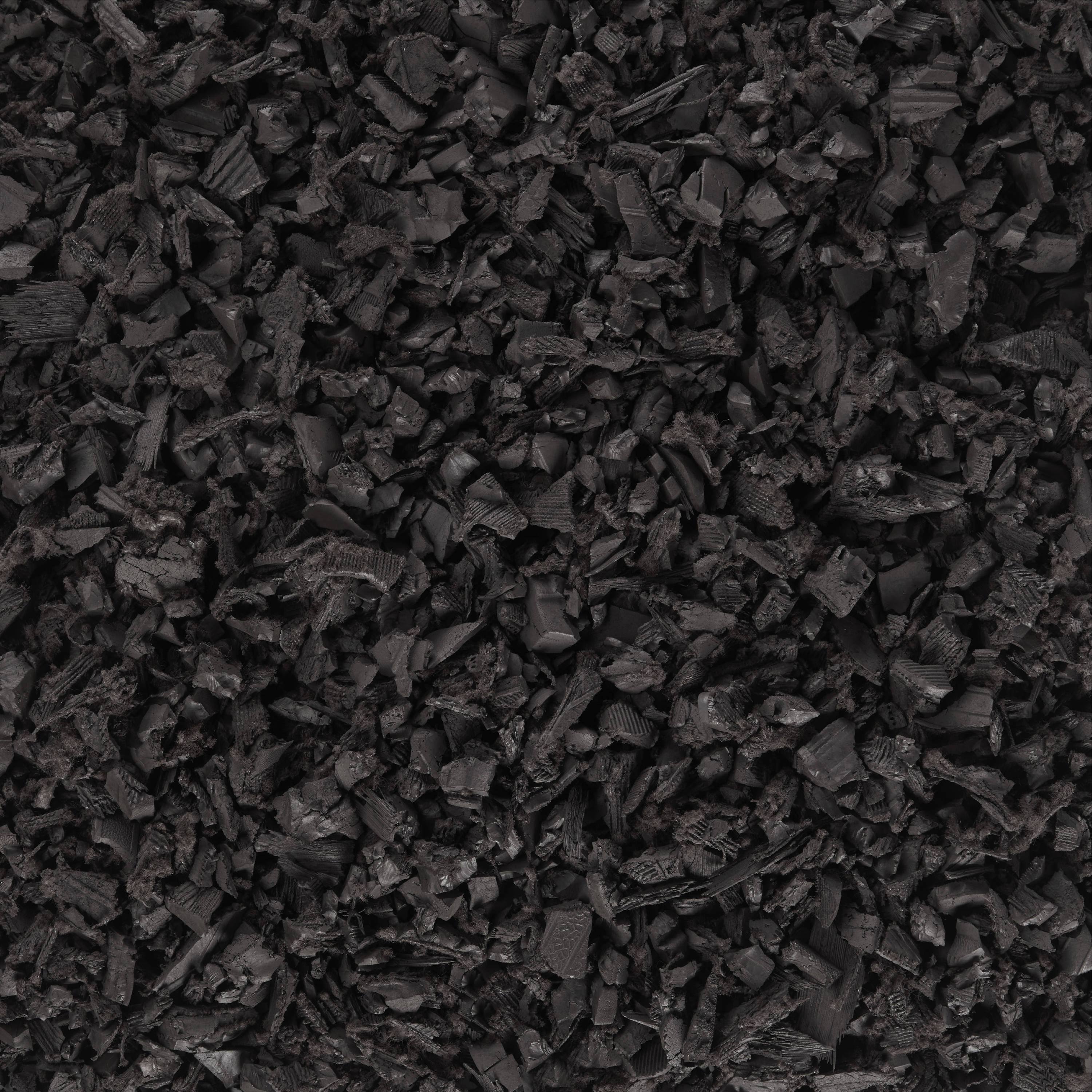 Black Bulk Rubber Mulch V2479