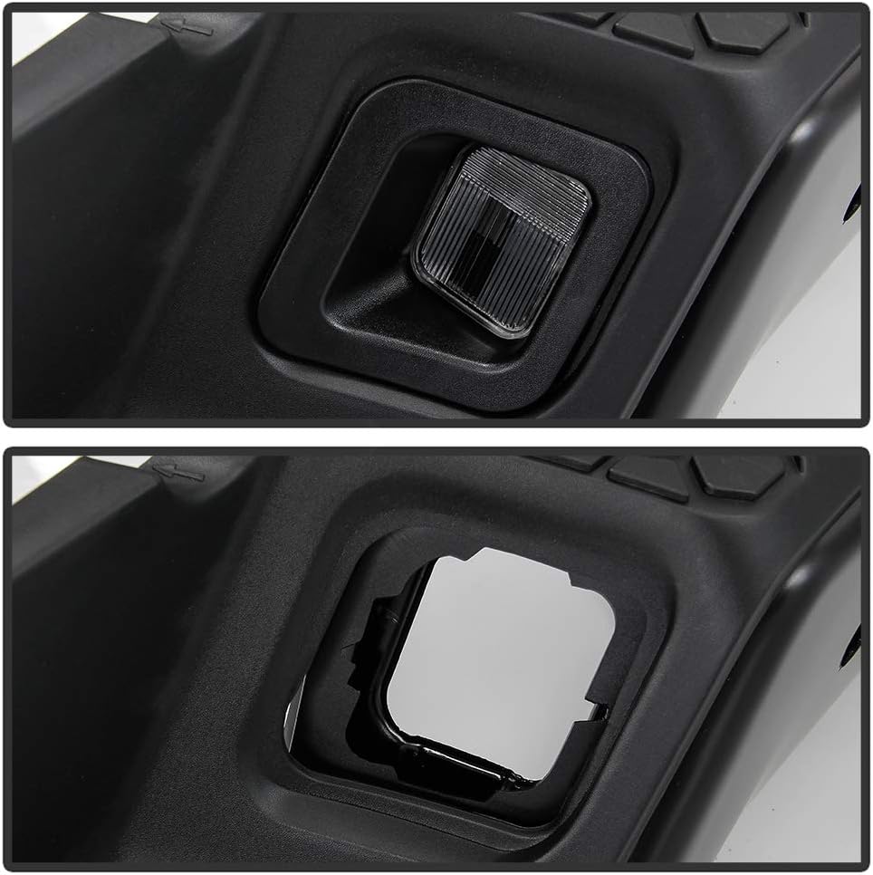 Black Steel Rear Step Bumper Q795