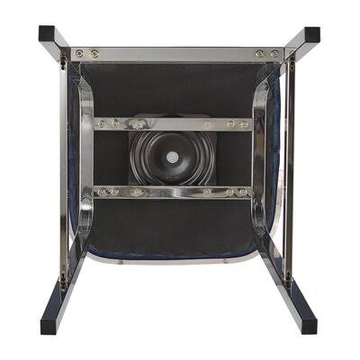 Blue Swivel Bar Stool M1132