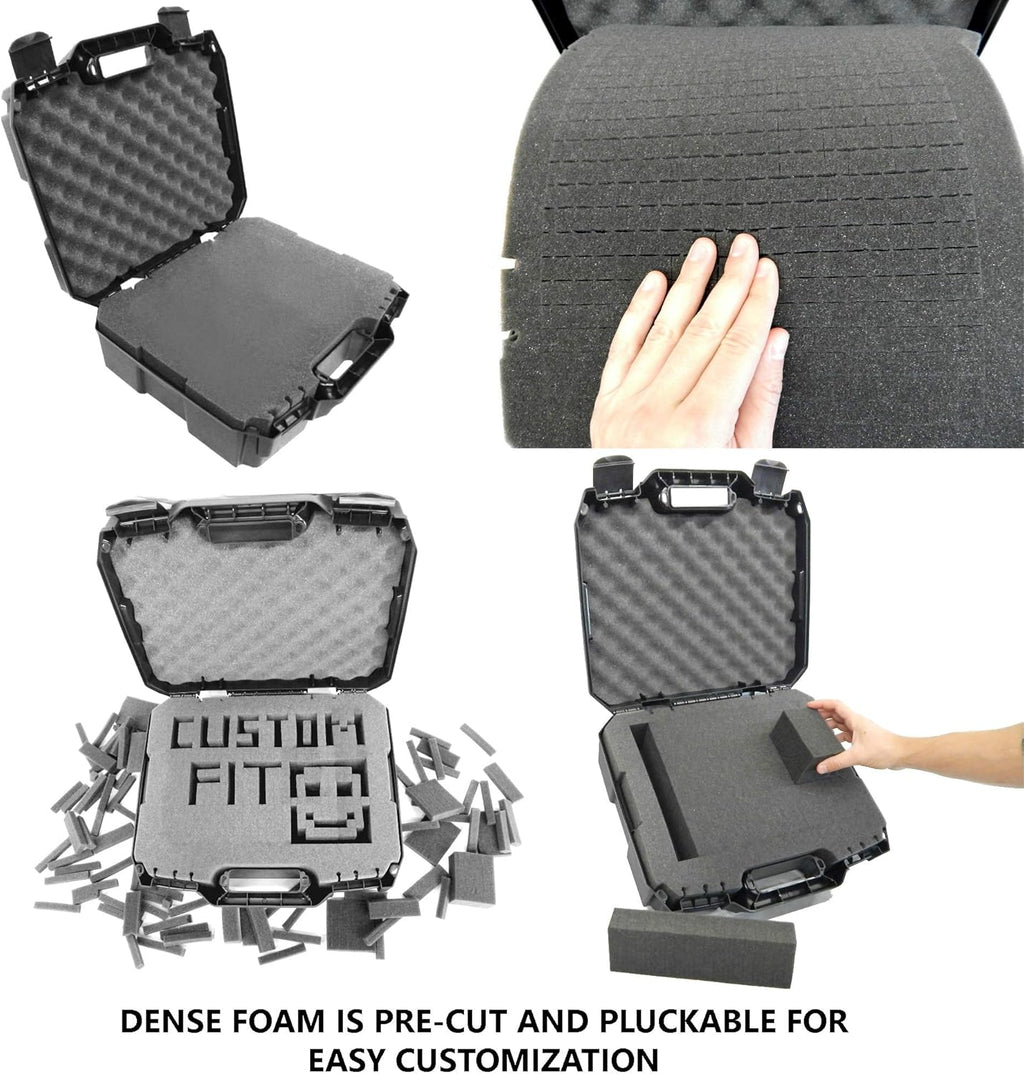 DJ Mixer Travel Case with Customizable Foam Interior X402826