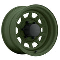 15x7 5x139.70mm|5x5.5 inch Camo Green Wheels W95549