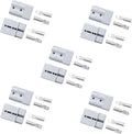 10 Pcs 1/0 Gauge 175A Battery Quick Connect/Disconnect with Handle, Grey Pack of 2 H7268
