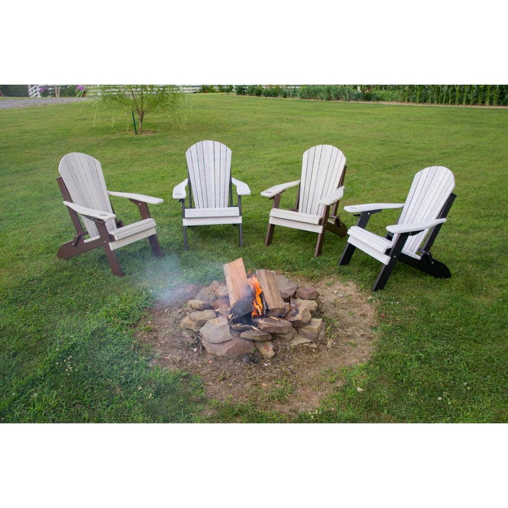 Folding Adirondack Chair Dove Gray V650